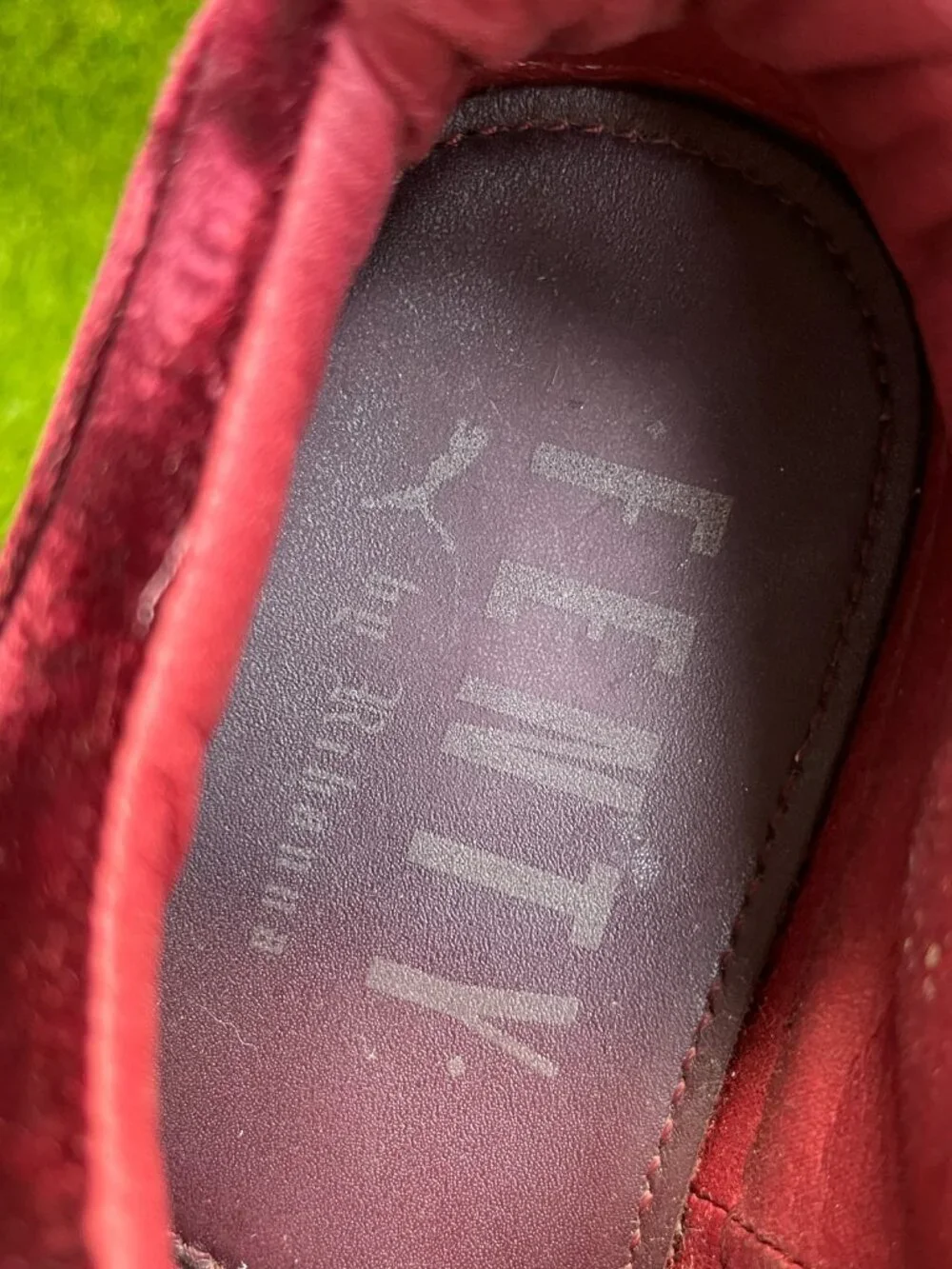 Puma Fenty x Velvet Creeper Womens Size 5.5 Burgundy Athletic Shoes Sneakers